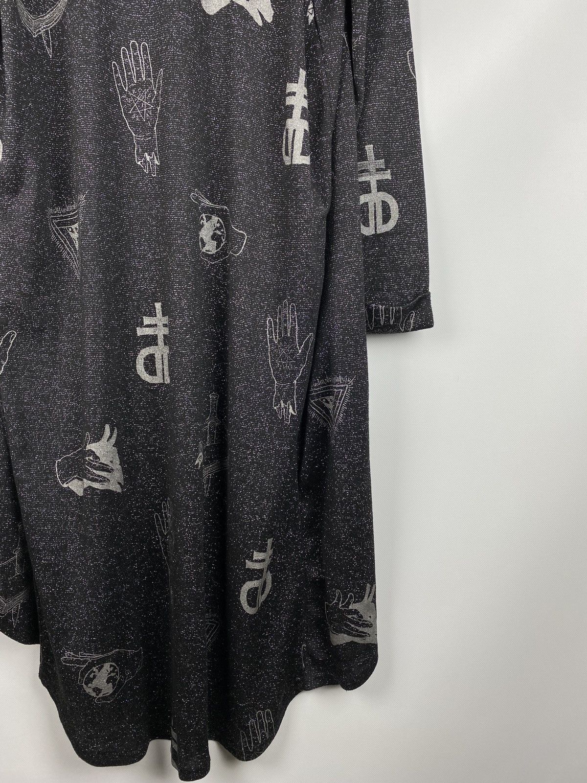 Drop Dead Drop Dead ladies gothic open front cardigan sweater size 12 Size XL / US 12-14 / IT 48-50 - 18 Thumbnail