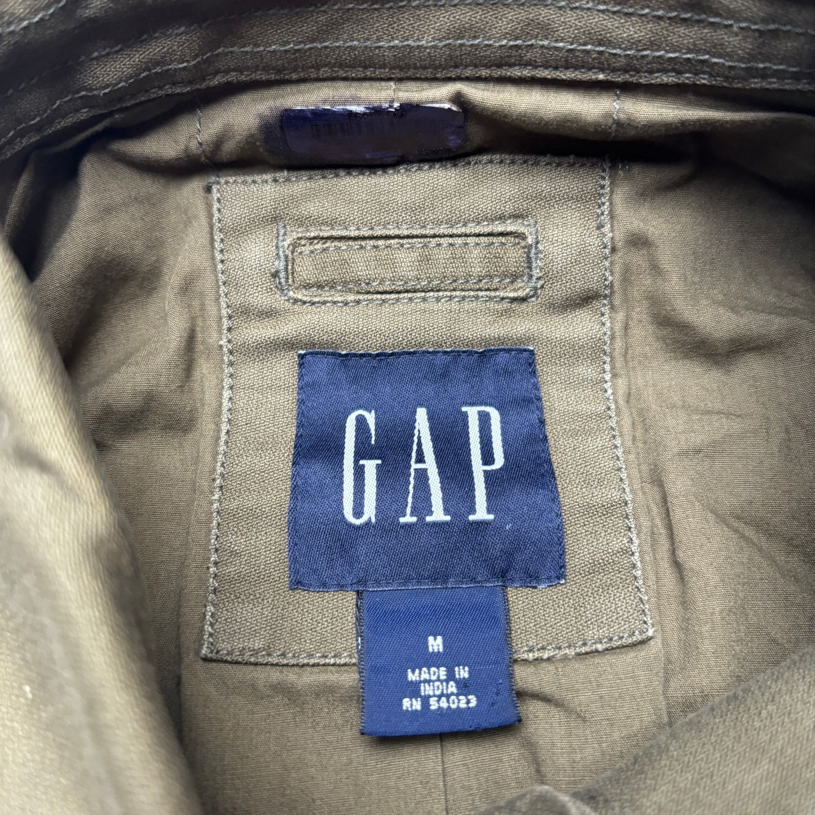 Gap Vintage Gap Work Wear Button Up Men's Medium Y2K Utility Size US M / EU 48-50 / 2 - 4 Thumbnail