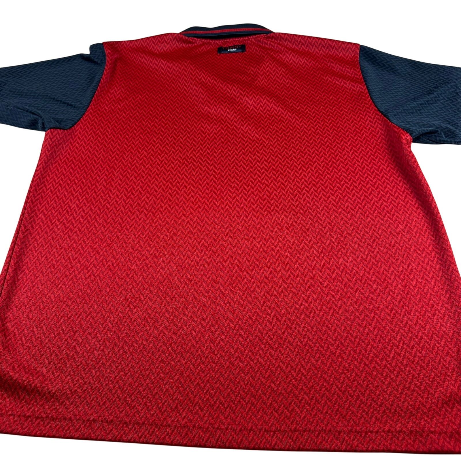 Tommy Hilfiger Vintage Tommy Jeans Hilfiger Polo Shirt - Size XL Size US XL / EU 56 / 4 - 2 Thumbnail