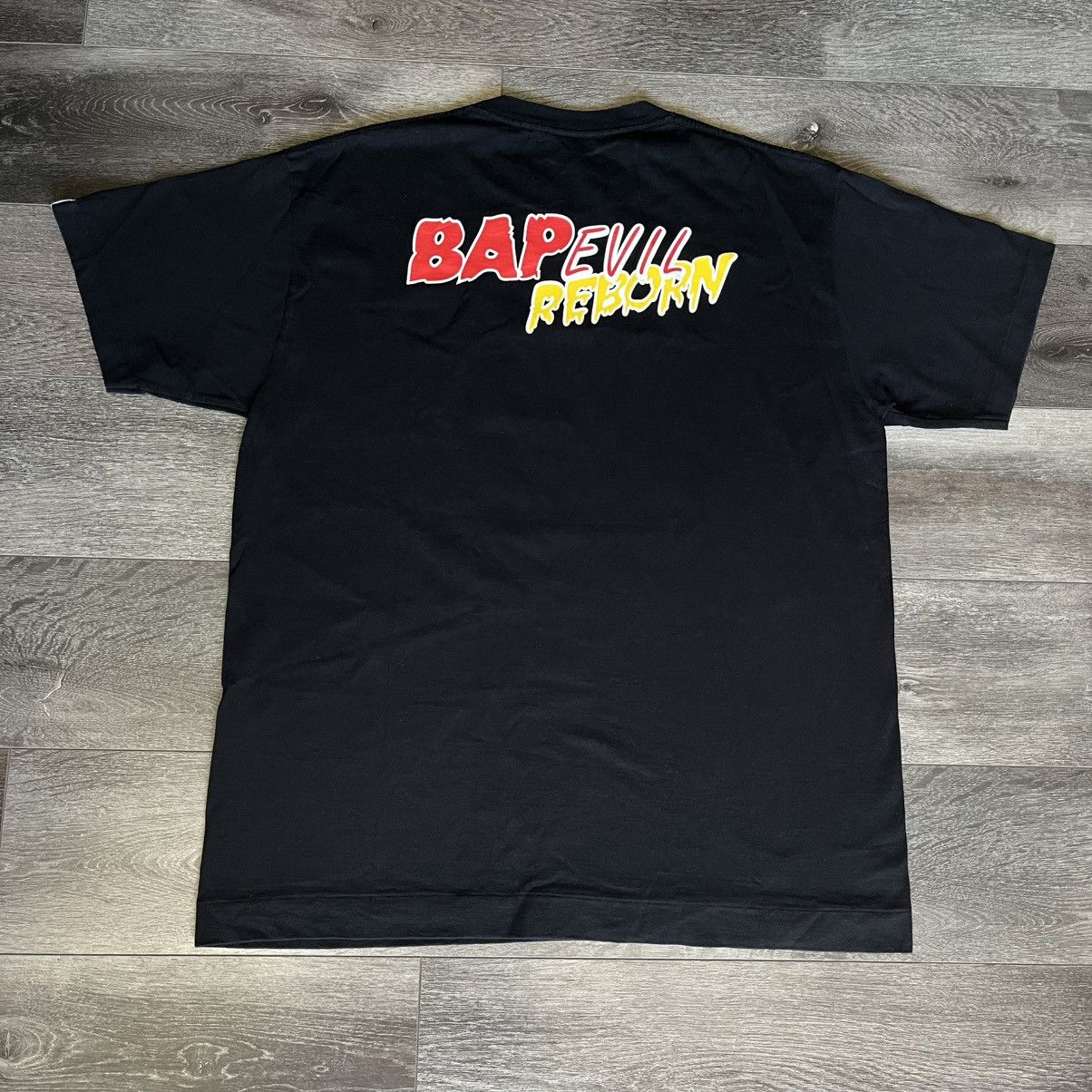 Bape Rare OG Bape A Bathing Ape Tales Evil Reborn Graphic T Shirt Size US XL / EU 56 / 4 - 2 Thumbnail