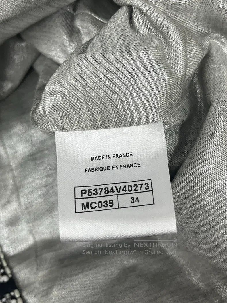 Chanel Chanel Airport series silver tweed jacket Size XXS / US 00 / IT 34 - 5 Thumbnail