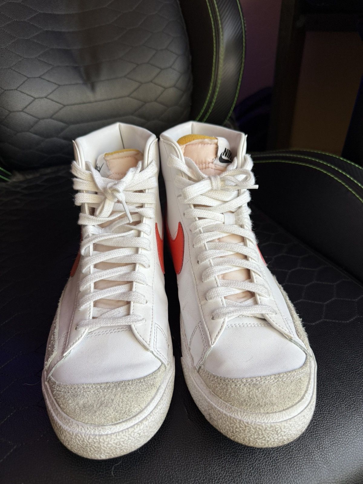 Nike Nike Classic White Hi-Top Blazers Size US 10.5 / EU 43-44 - 6 Thumbnail