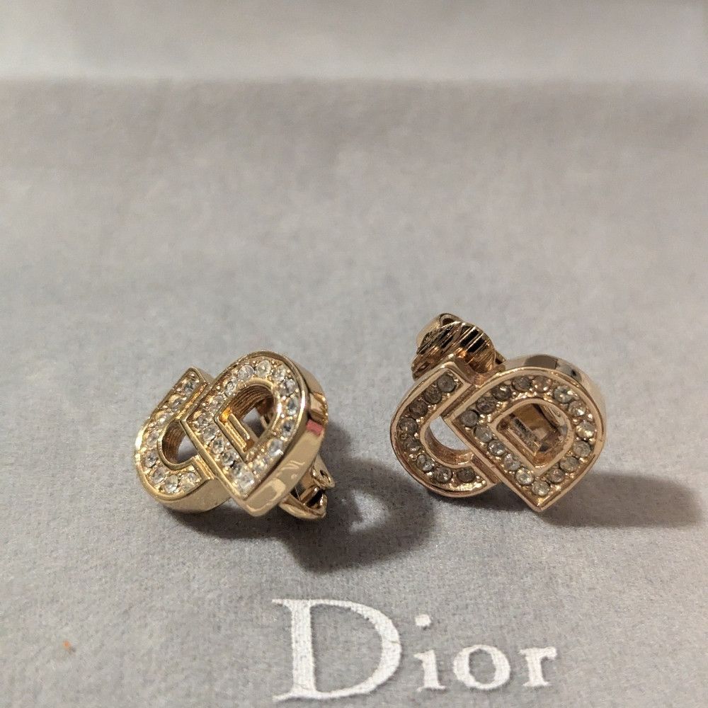 Dior Christian Dior Gold earrings Size ONE SIZE - 2 Thumbnail