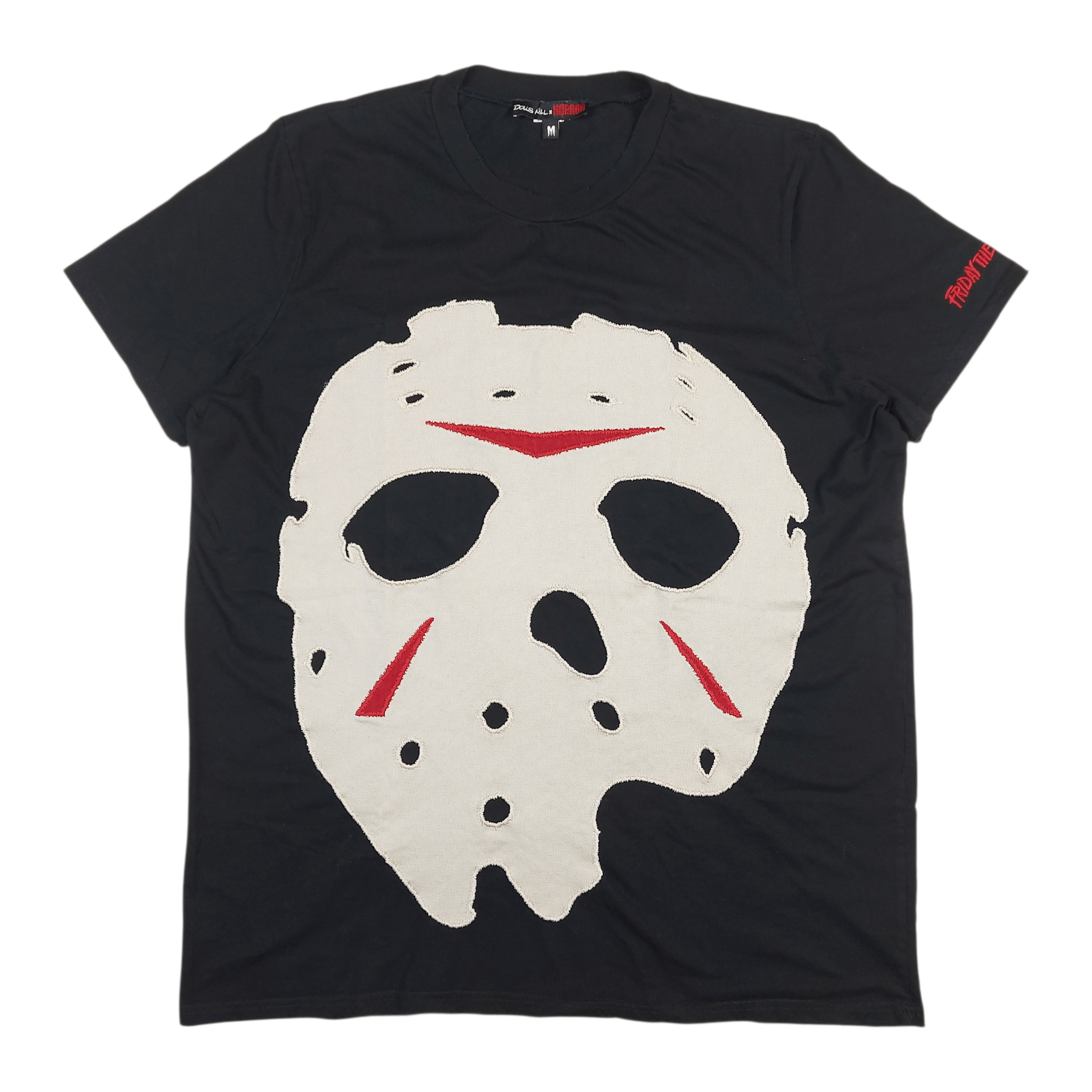 Other Dolls Kill x Horror Jason Friday the 13th Embroidered TEE Size US L / EU 52-54 / 3 - 1 Thumbnail