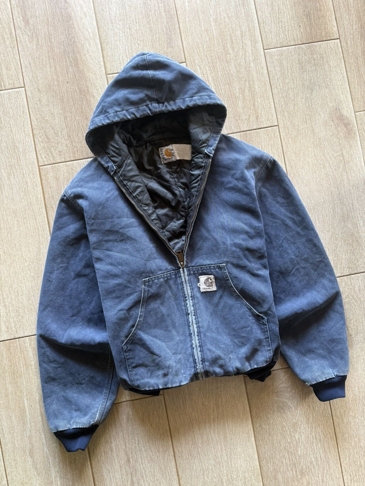 Carhartt JQ263 Blue Carhartt Active Jacket 90s Size US L / EU 52-54 / 3 - 4 Thumbnail