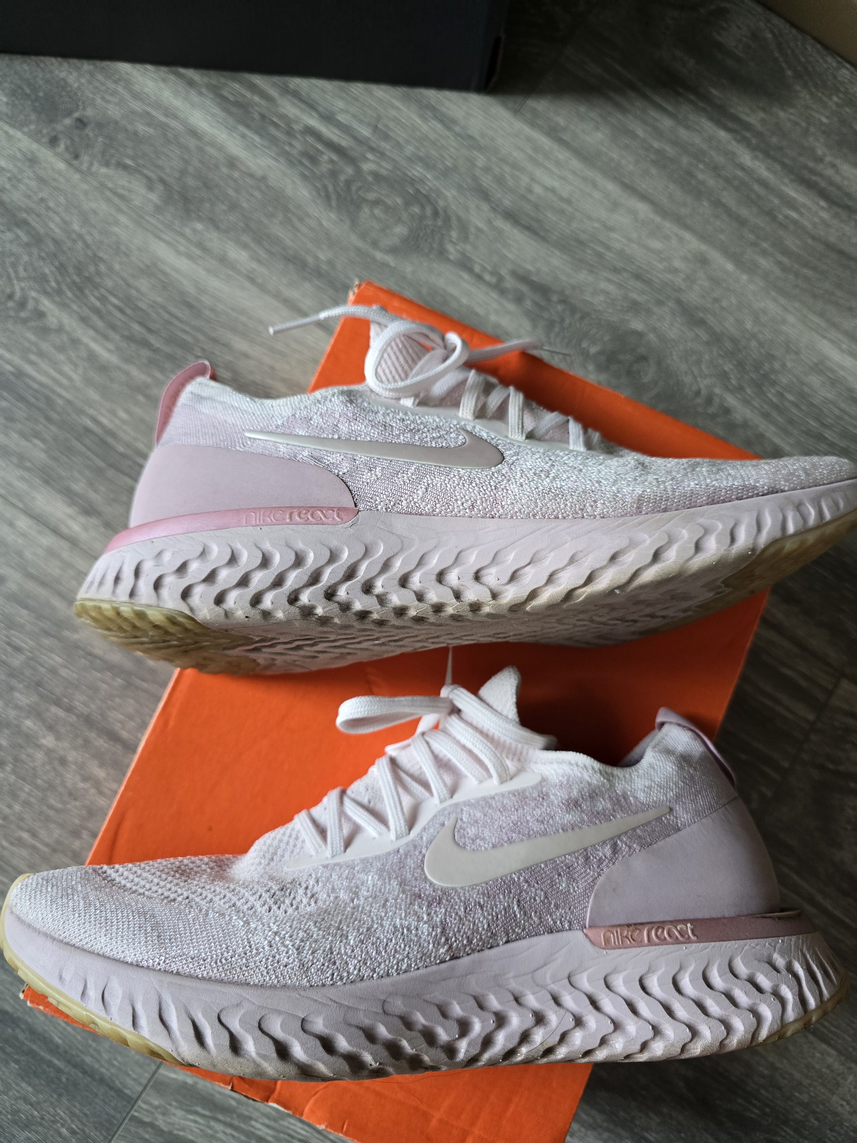 Nike Nike Epic React Flyknit Pearl Pink 2018 Grailed