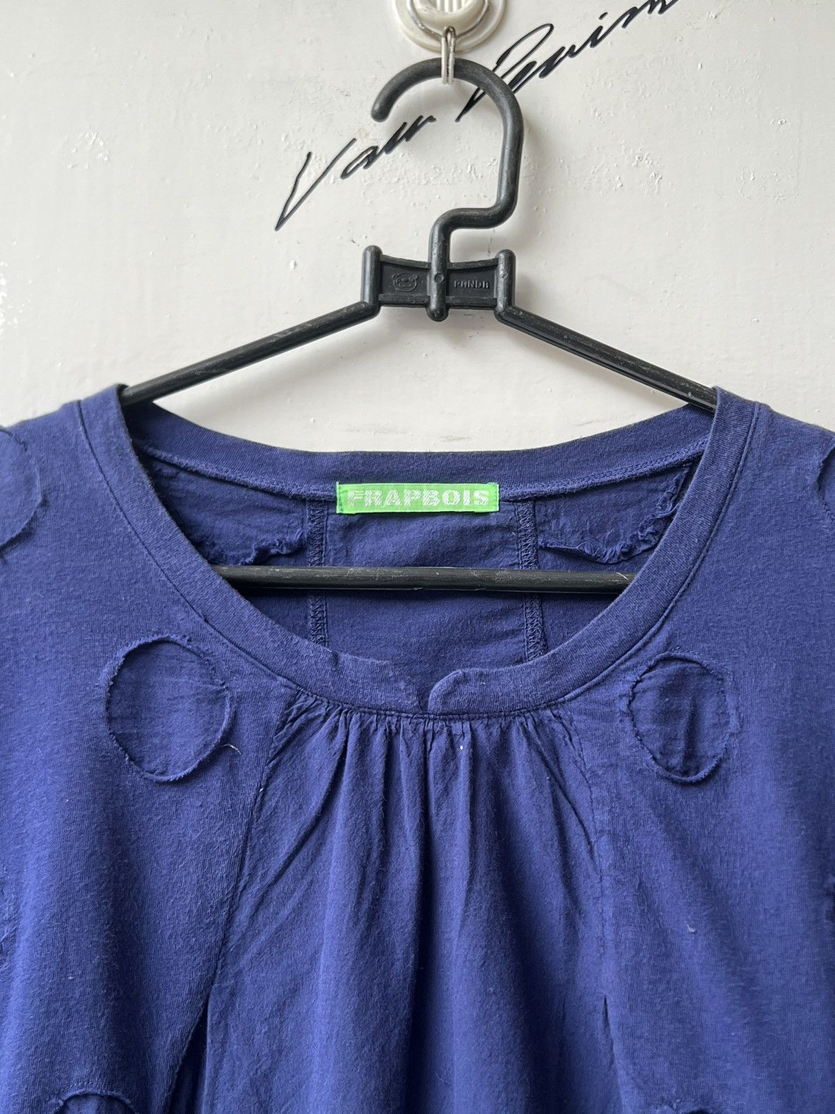 Frapbois FRAPBOIS Issey Miyake Blue T-shirt Size US M / EU 48-50 / 2 - 4 Thumbnail