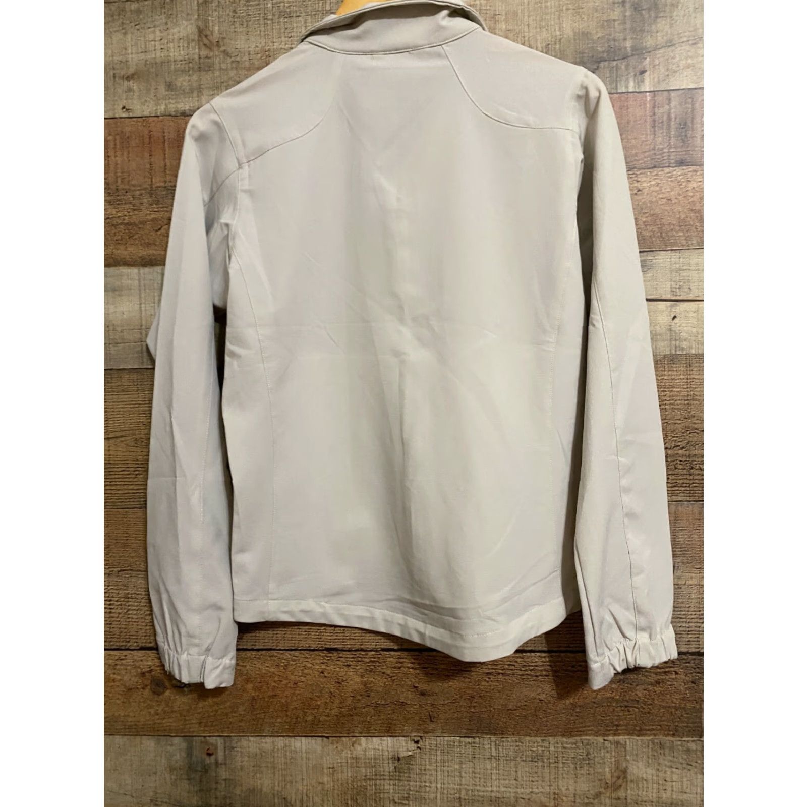 Vintage landway Softshell Jacket water repel golf jacket XS Men Ivory Creme X-Small Size XS / US 0-2 / IT 36-38 - 6 Thumbnail