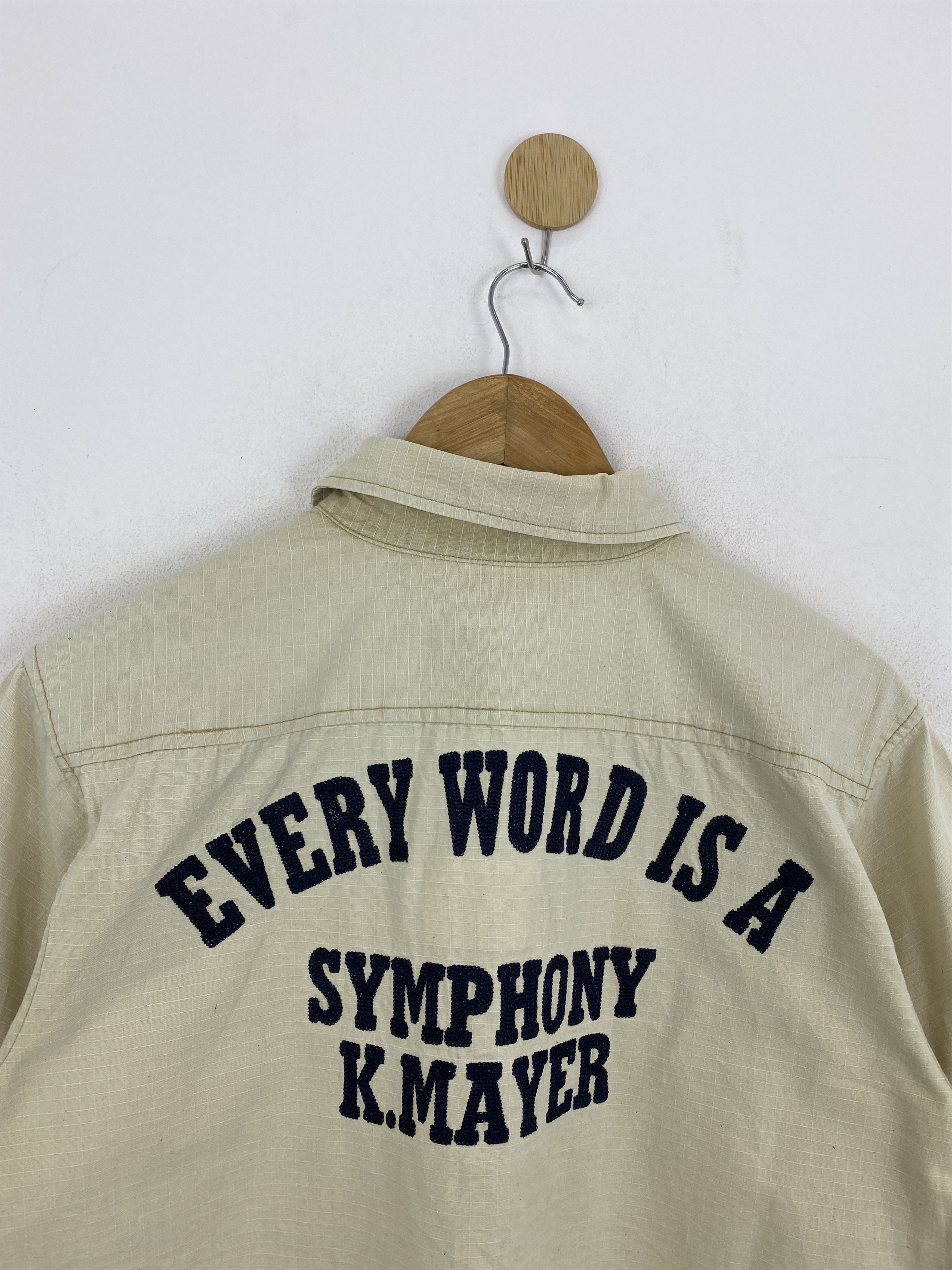 Vintage Vintage Japanese Brand Symphony Kriff Mayer Shirt J1908 Size US L / EU 52-54 / 3 - 4 Thumbnail