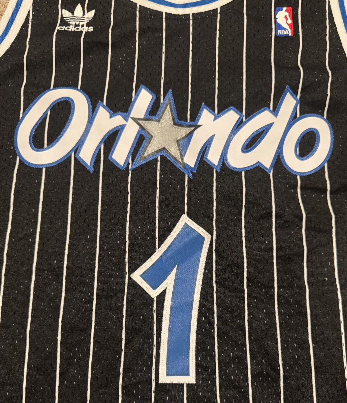 Adidas × Mitchell & Ness Mitchell & Ness 1993-94 Orlando Magic Penny Hardaway #1 Size US S / EU 44-46 / 1 - 4 Thumbnail