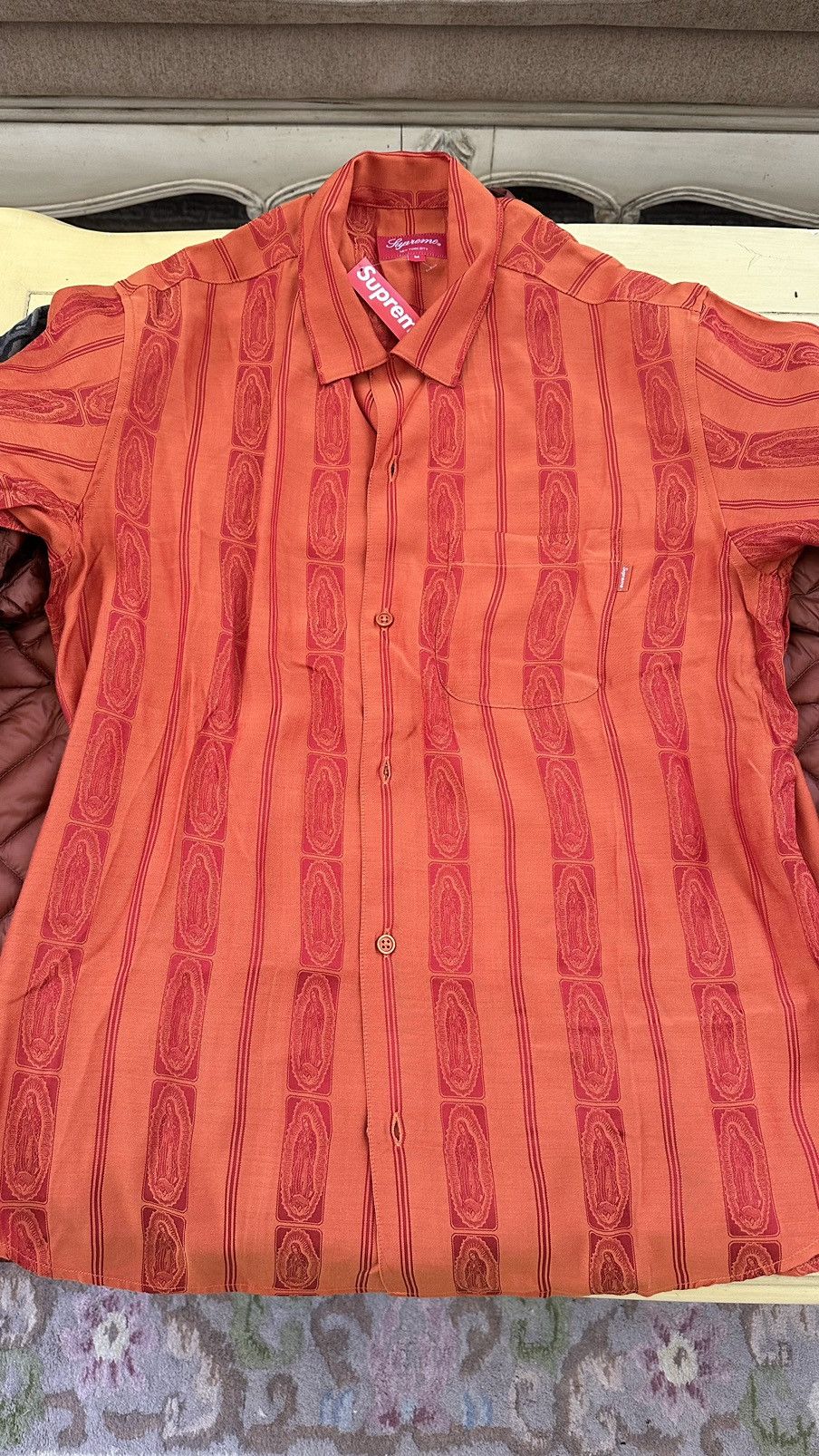 Supreme guadalupe shirt online