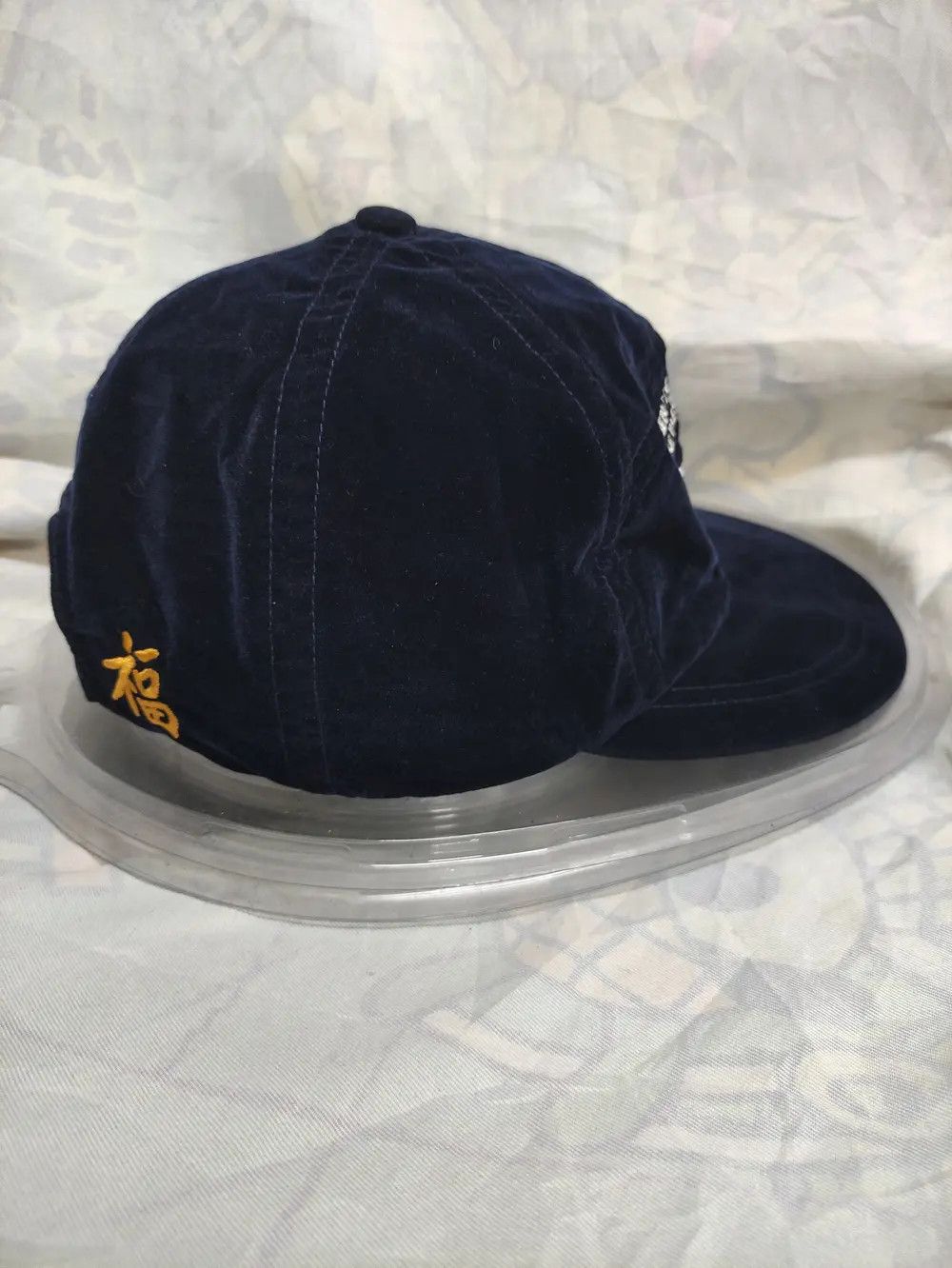 Japanese Brand BASIQUENTI SUKAJAN SOUVENIR VIETNAM WAR VELVET VINTAGE CAP Size ONE SIZE - 8 Thumbnail