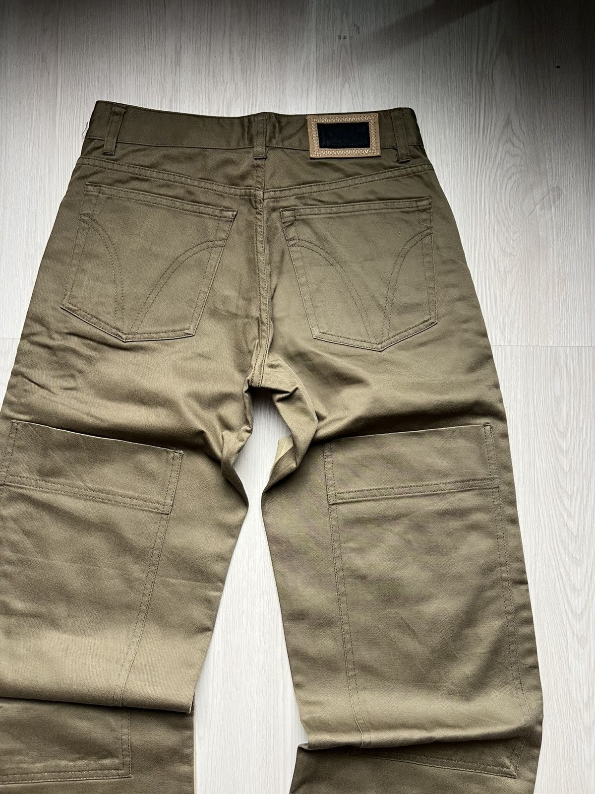 Dolce & Gabbana 2000s Dolce Gabbana Side Zip Two Tone Utility Pants 6 Pocket Size US 30 / EU 46 - 6 Thumbnail