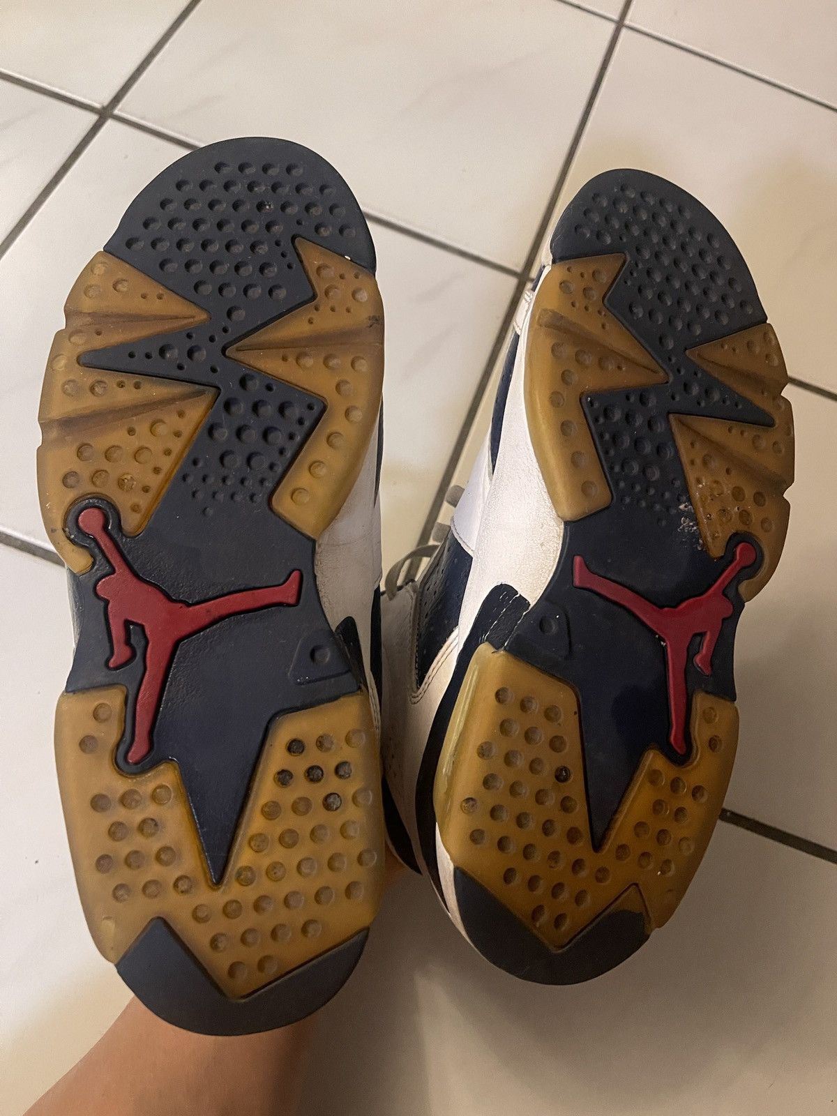 Jordan Brand Size 8.5 - Air Jordan 6 Retro 2012 Olympic No Box Size US 8.5 / EU 41-42 - 7 Thumbnail