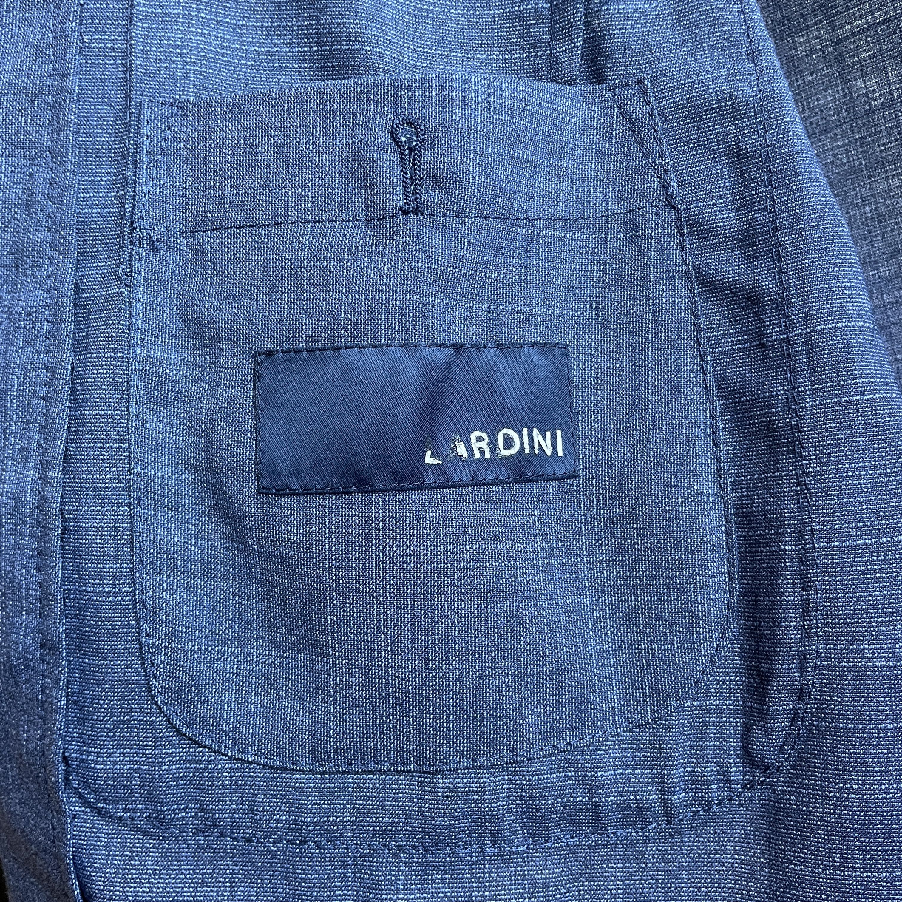 Lardini Lardini Easy Wear Check Wool Blend Unlined Blazer Size 38R - 7 Thumbnail