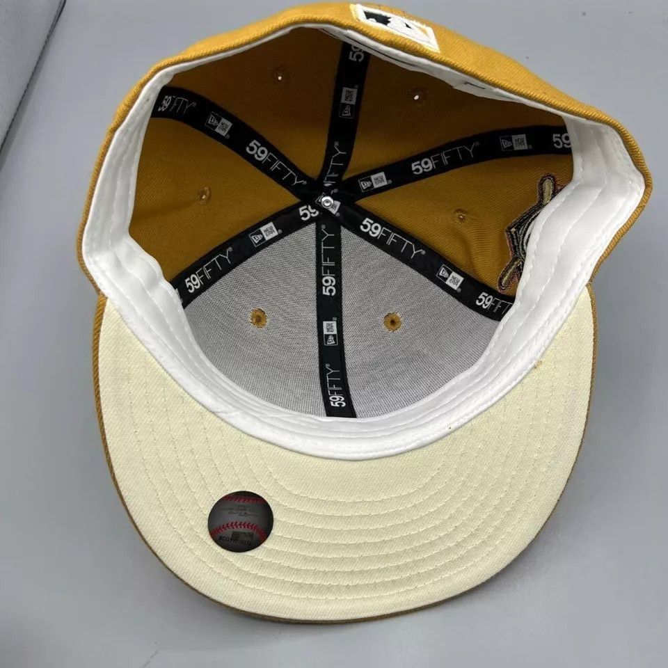 New Era Brooklyn Dodgers Hat Men 7 1/8 59Fifty New Era Fitted Cap Size ONE SIZE - 4 Thumbnail
