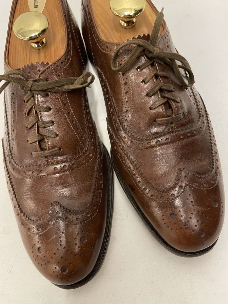 Cole Haan × Vintage Hand Lasted Wingtip Oxfords Size US 9 / EU 42 - 6 Thumbnail