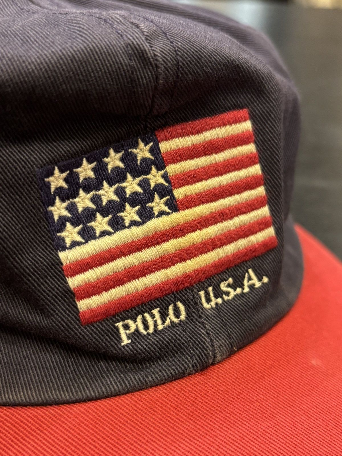 Polo Ralph Lauren Polo Ralph Lauren Flag Hat Size ONE SIZE - 4 Thumbnail