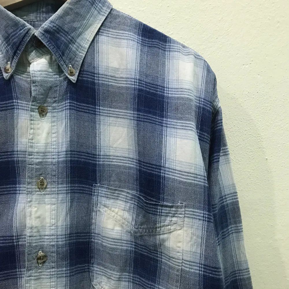 L.L. Bean Vintage LL Bean Plaid Tartan Flannel Shirt Size US L / EU 52-54 / 3 - 4 Thumbnail