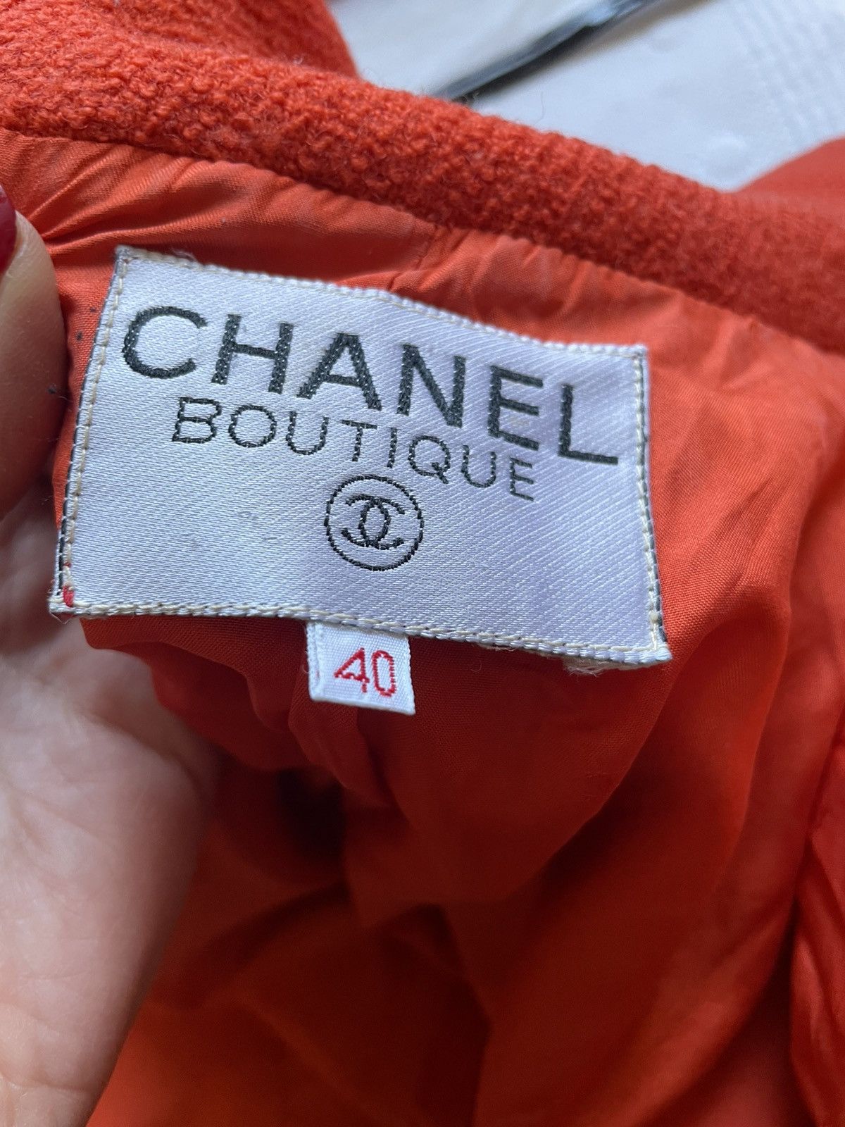 Chanel CHANEL SUIT VINTAGE TWEED. Size S / US 4 / IT 40 - 15 Thumbnail