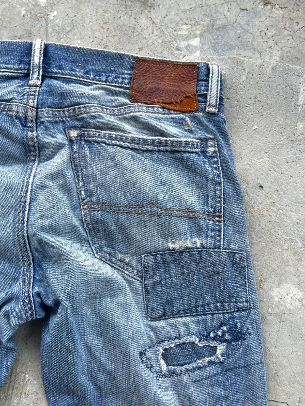 Ralph Lauren Ralph Lauren Distressed Denim Jeans Size US 36 / EU 52 - 14 Thumbnail