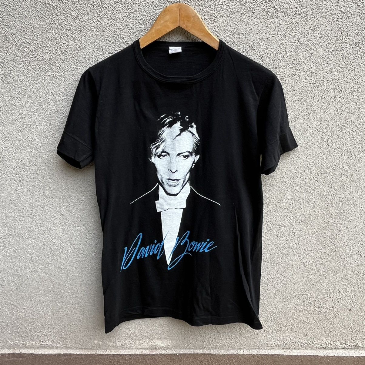Band Tees Vintage rare 80s DAVID BOWIE tee Size US S / EU 44-46 / 1 - 1 Thumbnail