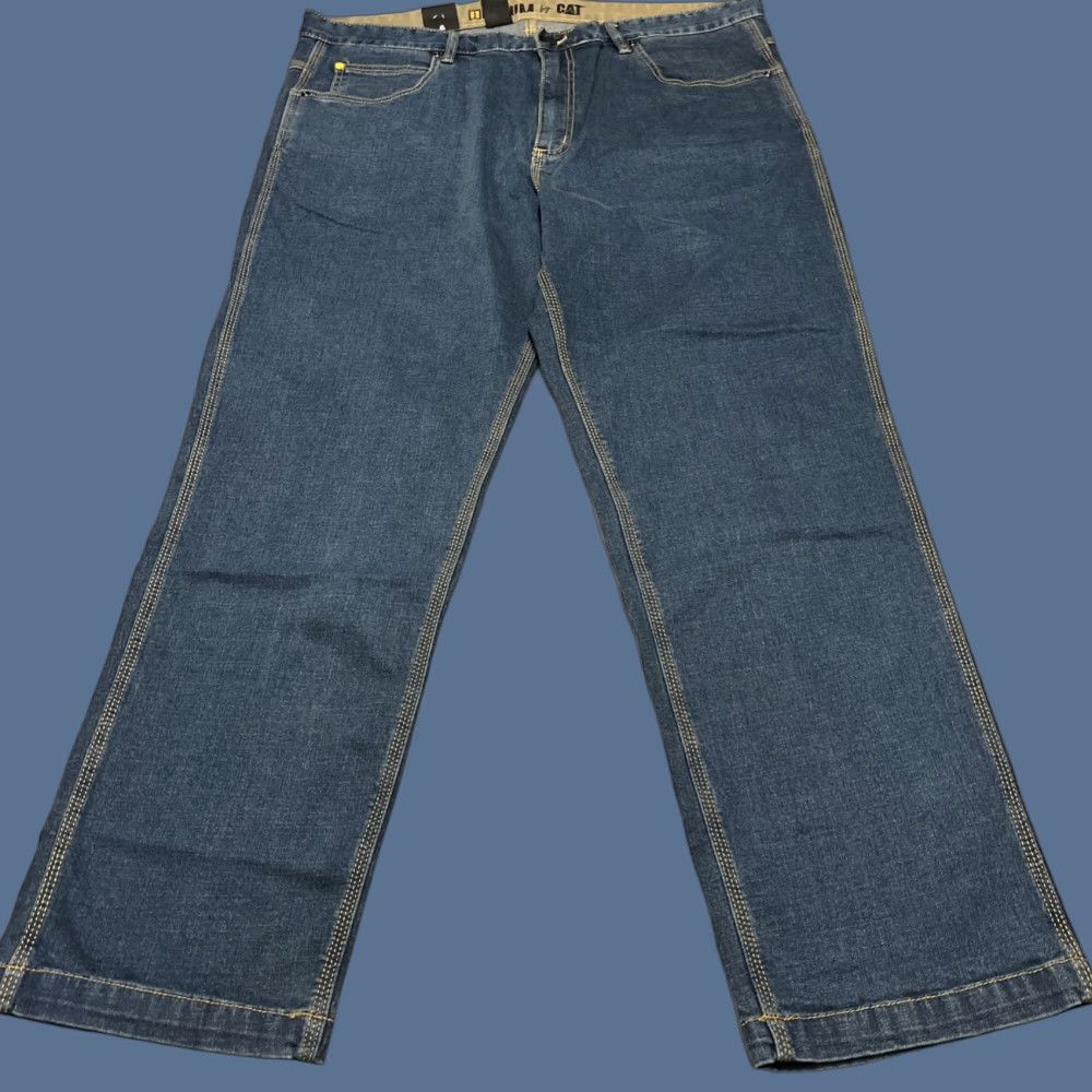 Caterpillar Caterpillar Cat Men’s Workwear Denim Jeans 40x32 Denim Mens Jeans Cat Theme Final Size US 40 / EU 56 - 1 Thumbnail