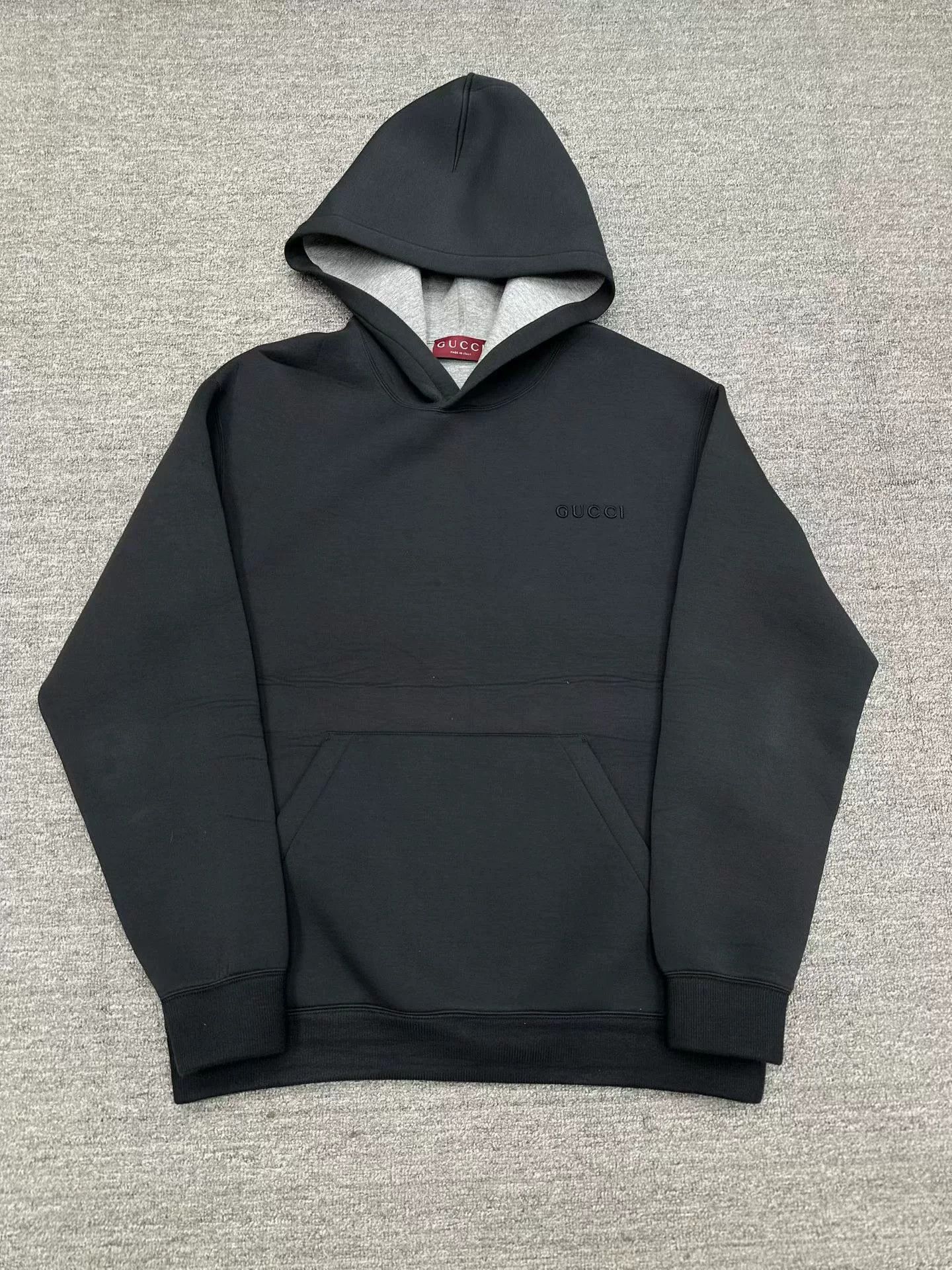 Gucci Gucci 25SS Space Cotton Embroidered Letter Hoodie Size US L / EU 52-54 / 3 - 1 Thumbnail
