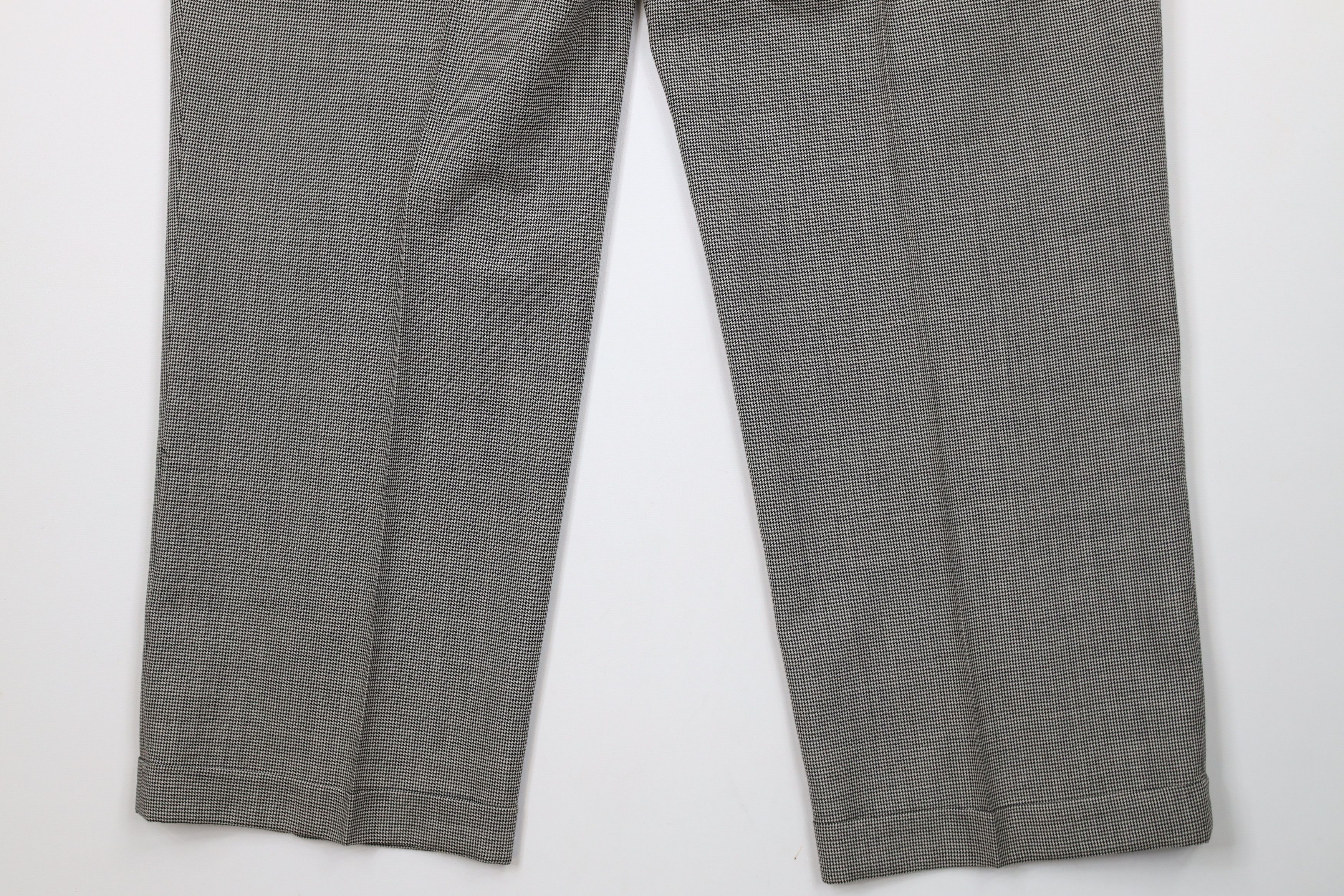 Vintage Vintage 70s Streetwear Wide Leg Chino Pants Houndstooth USA Size US 40 / EU 56 - 12 Thumbnail