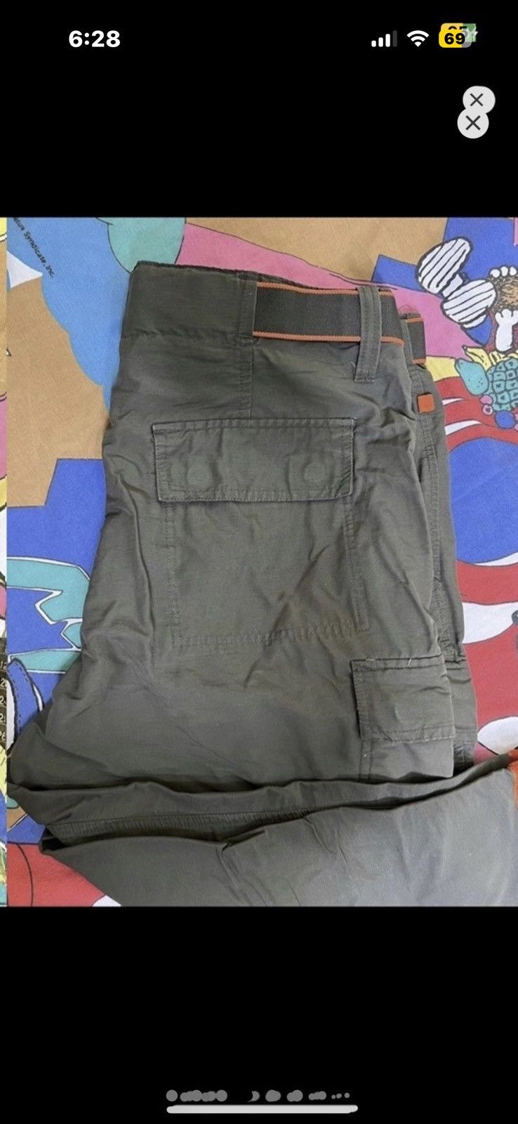 Gap ***FINAL DROP***RARE 00s GAP CROPPED NYLON CARGO L/36 Size US 36 / EU 52 - 4 Thumbnail