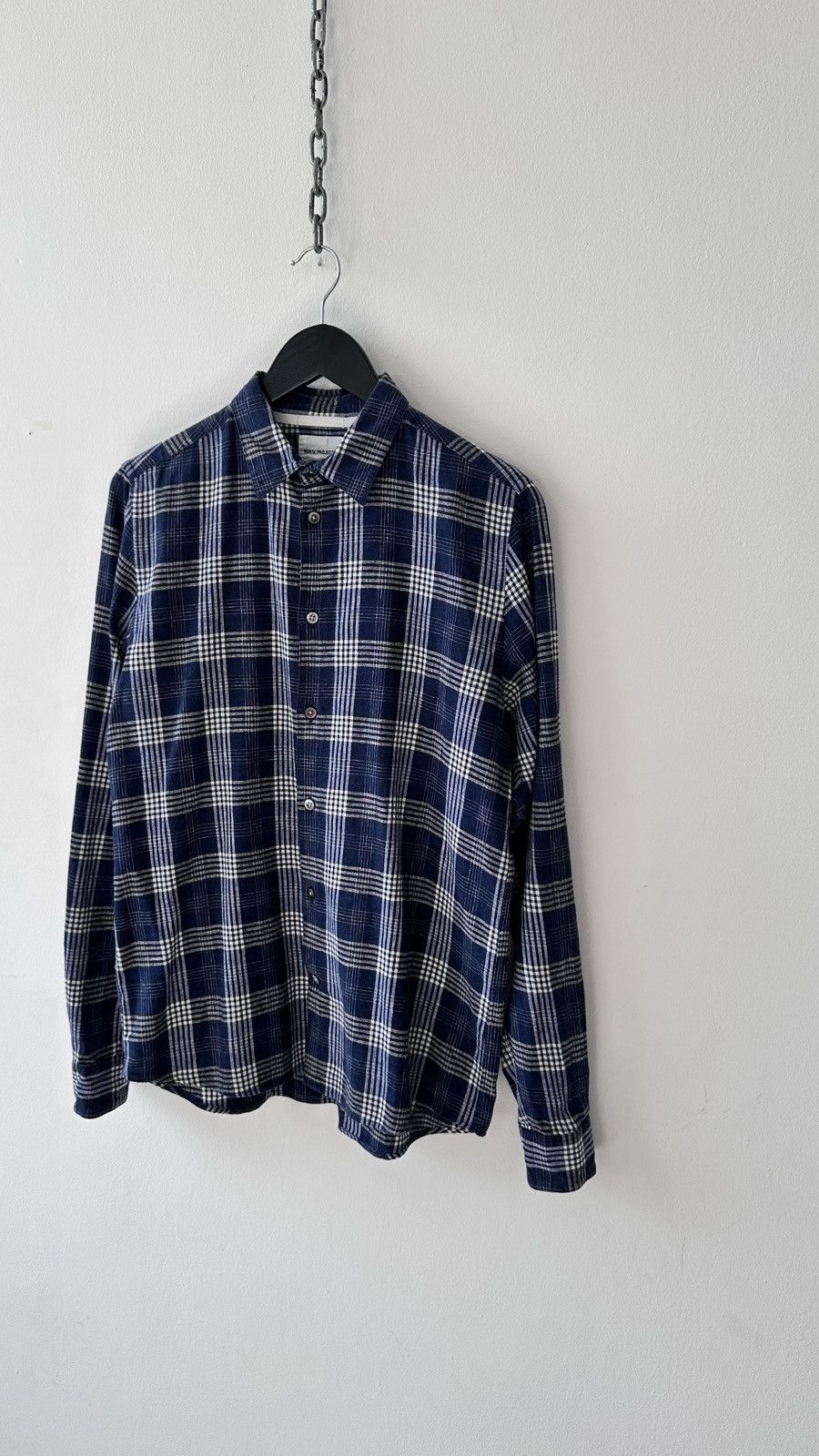 Norse Projects NORSE PROJECTS Blue Plaid Shirt S Button Down Long Sleeve Size US S / EU 44-46 / 1 - 3 Thumbnail