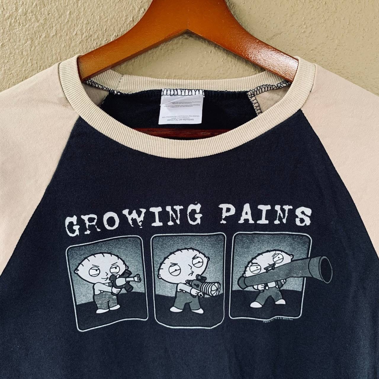 Cartoon Network Vintage Y2K Family Guy Cartoon Raglan Tees Size US M / EU 48-50 / 2 - 3 Thumbnail