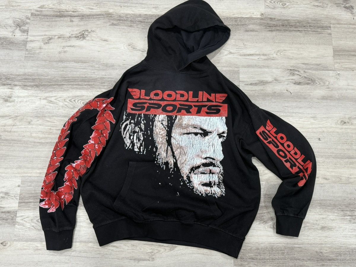 WWE WWE Roman Reigns Distressed Drop Shoulder Hoodie Size US L / EU 52-54 / 3 - 1 Thumbnail