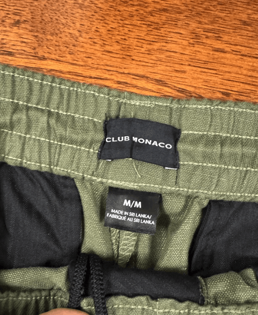 Club Monaco Club monaco green pants Size US 33 - 2 Thumbnail