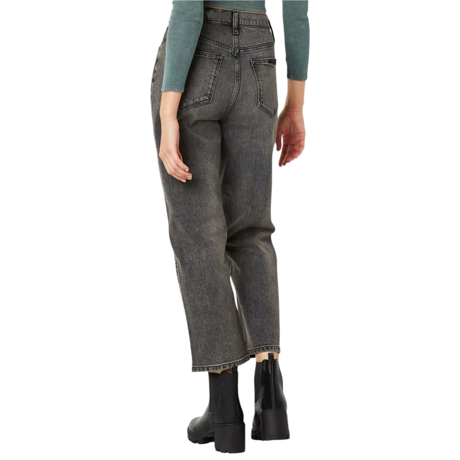 Arizona Jean Co. Arizona - Juniors Women's Vintage Highest Rise Straight Leg Size 25" / US 0 / IT 36 - 2 Thumbnail