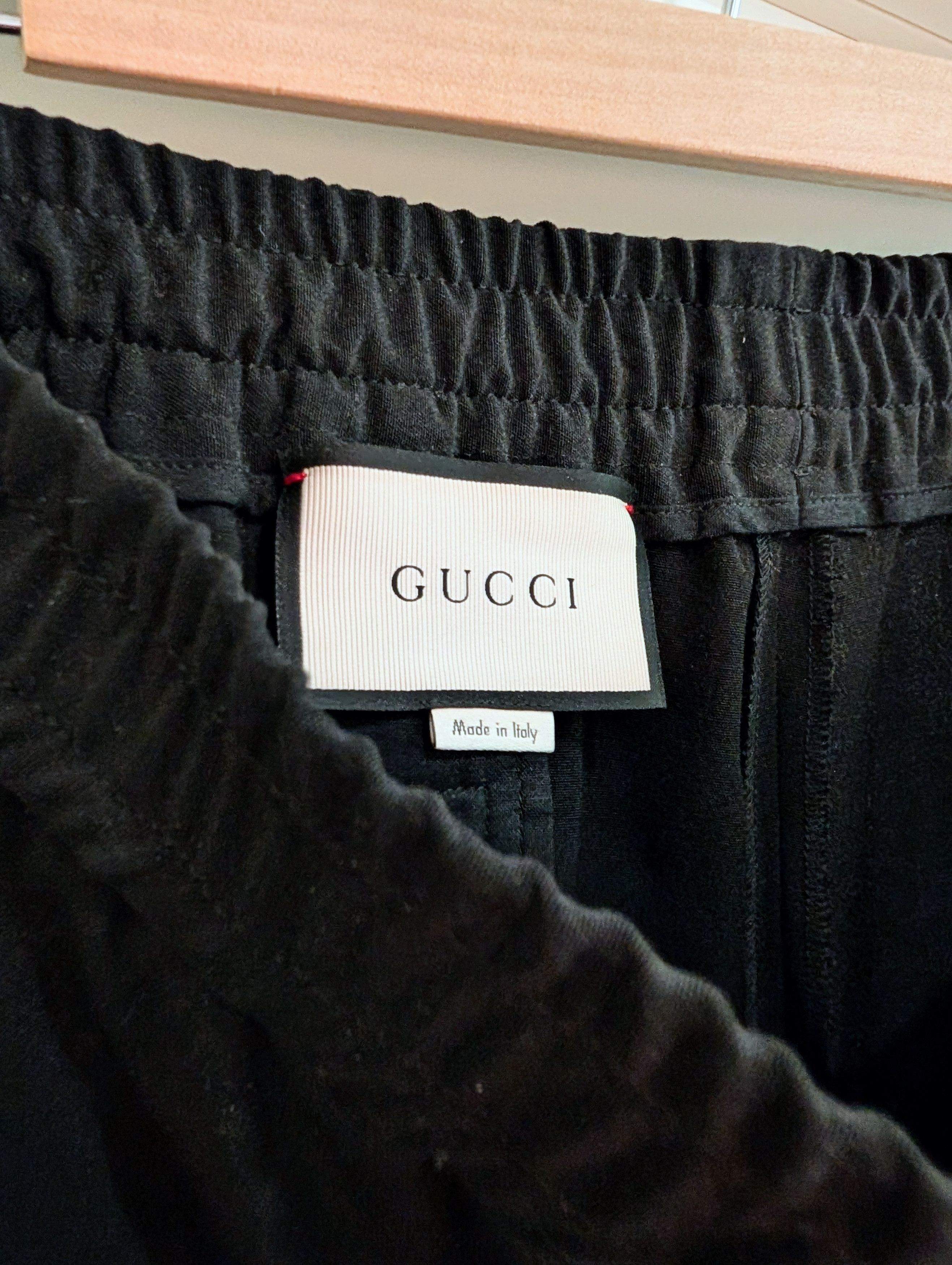 Gucci Gucci "LOVED" chain stitched wool shorts, 48 (fits M-L) Size US 32 / EU 48 - 5 Thumbnail