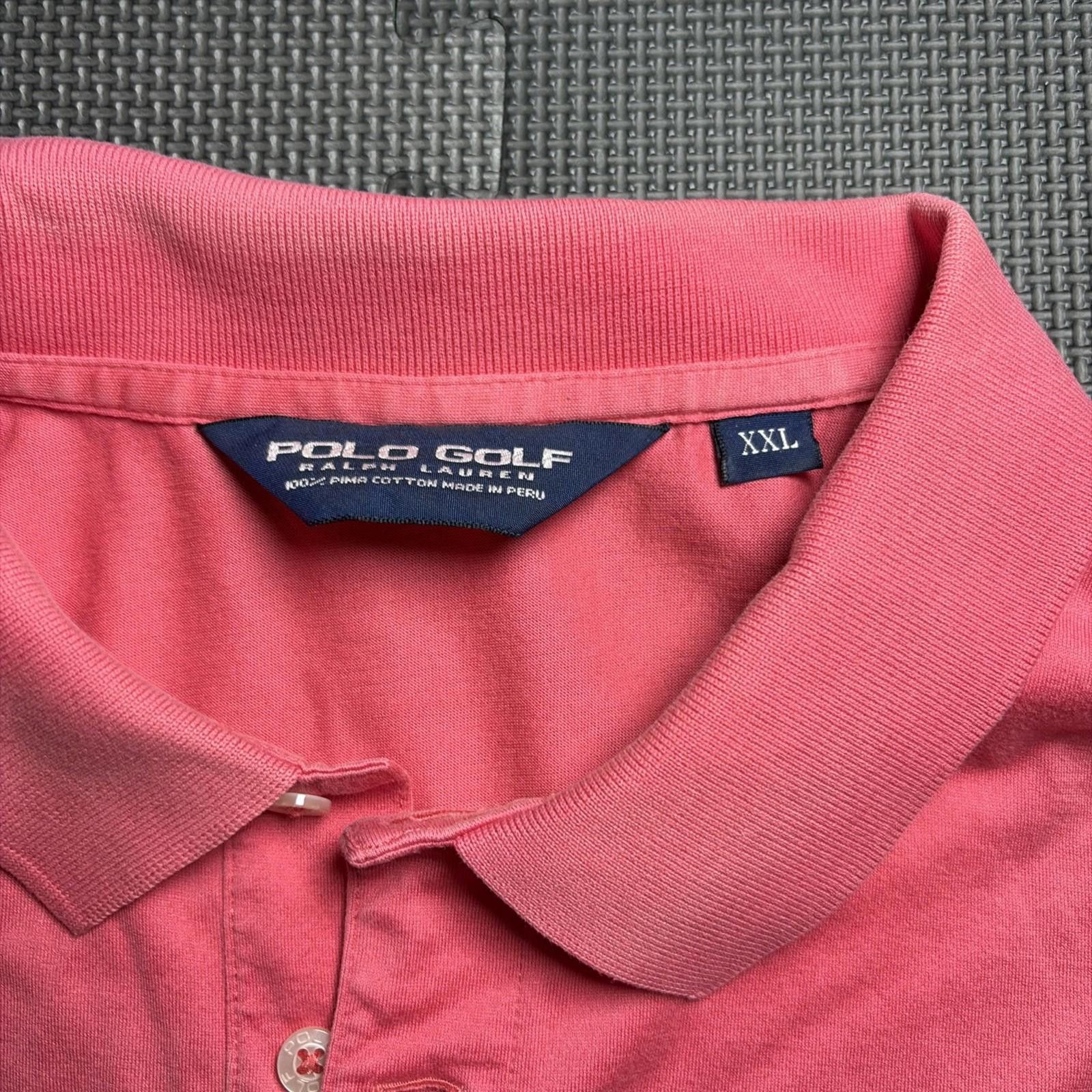 Polo Ralph Lauren Polo Ralph Lauren Polo Golf Shirt Pink Men’s Size XXL Size US XXL / EU 58 / 5 - 2 Thumbnail