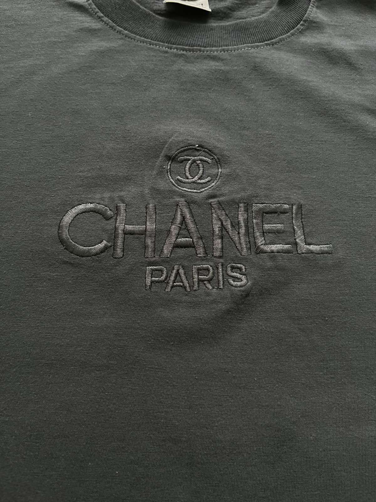 Other Vintage Luxury Paris Boutique Tee Gray Cotton Size US M / EU 48-50 / 2 - 3 Thumbnail