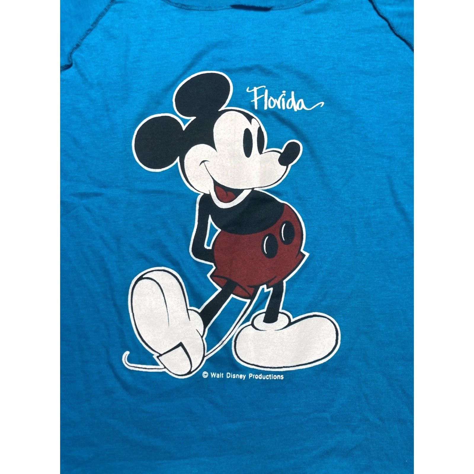 Velva Sheen Vintage 70s Mickey Mouse Disney Blue XL T-Shirt User: Vintage 70s Mickey Mouse Disney Blue XL T-Shirt Size US XL / EU 56 / 4 - 2 Thumbnail