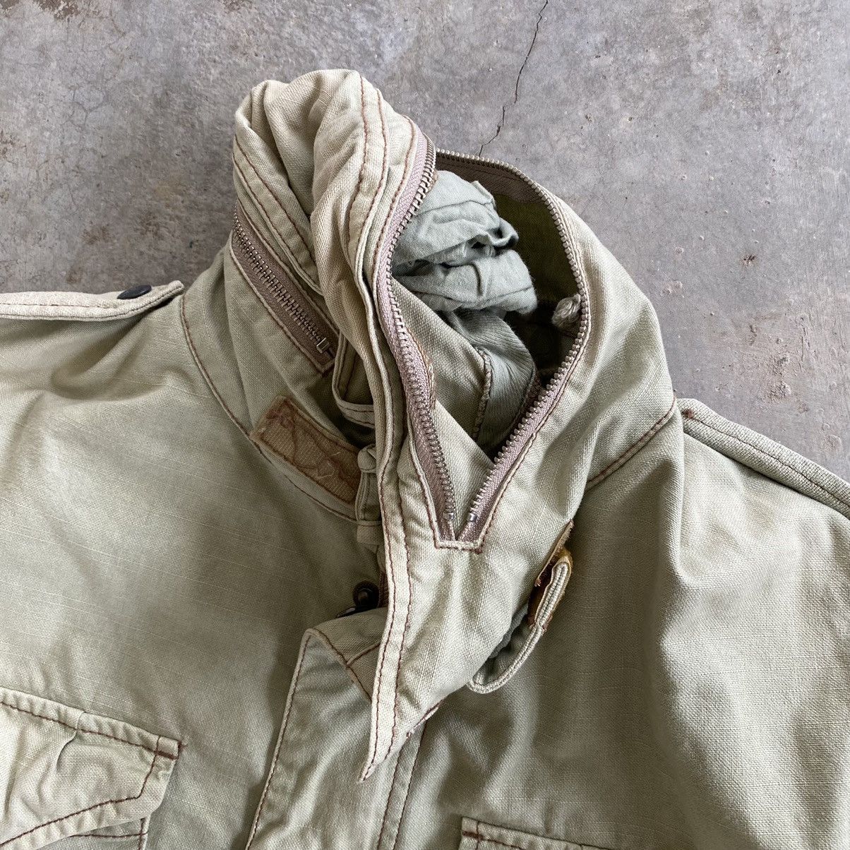 Avirex AVIREX M-65 USN Military Hoodie Camo Jacket Size US M / EU 48-50 / 2 - 11 Thumbnail