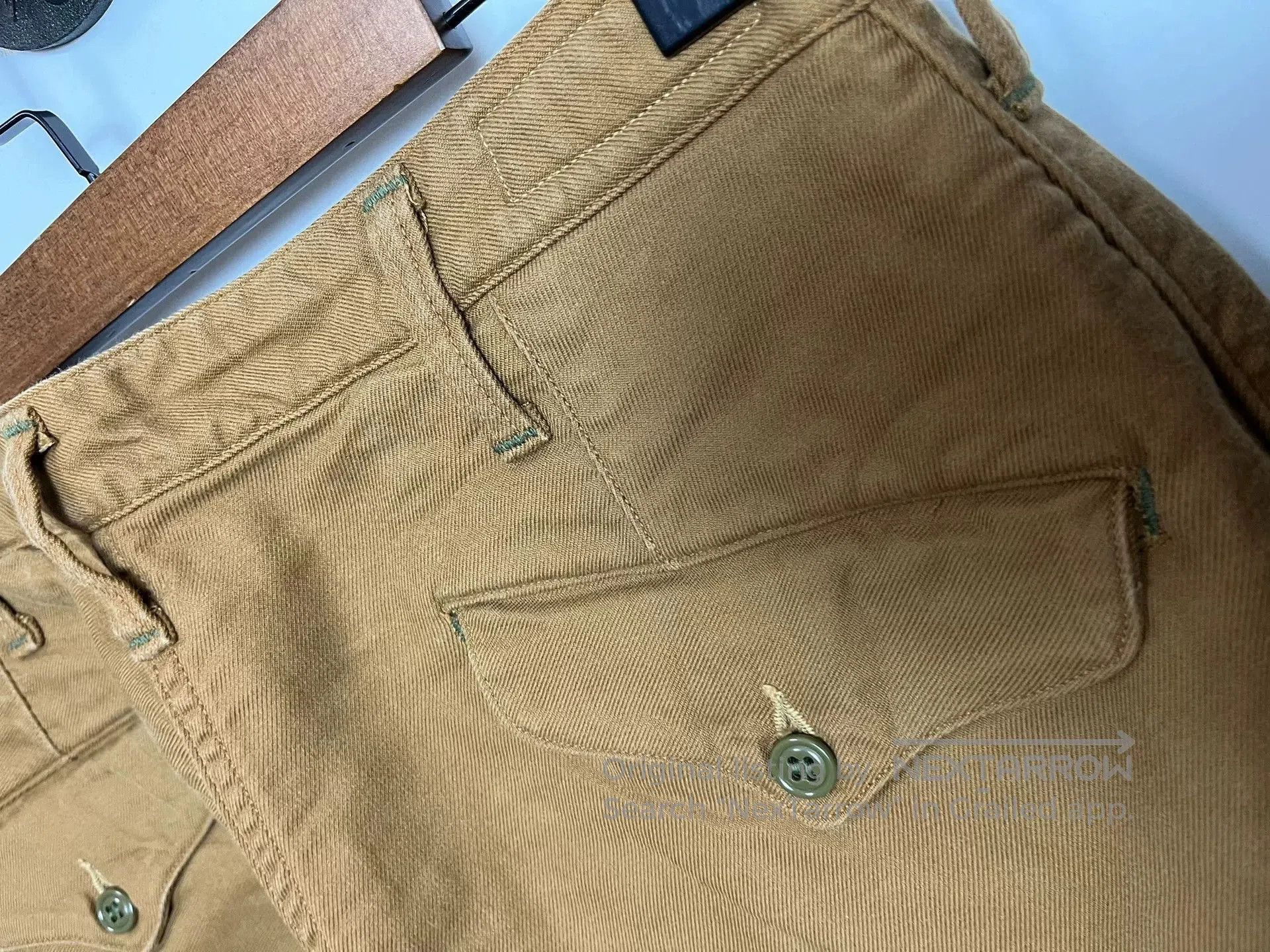 Freewheelers Freewheelers Brown Cargo Pants 30*34. Size US 30 / EU 46 - 3 Thumbnail
