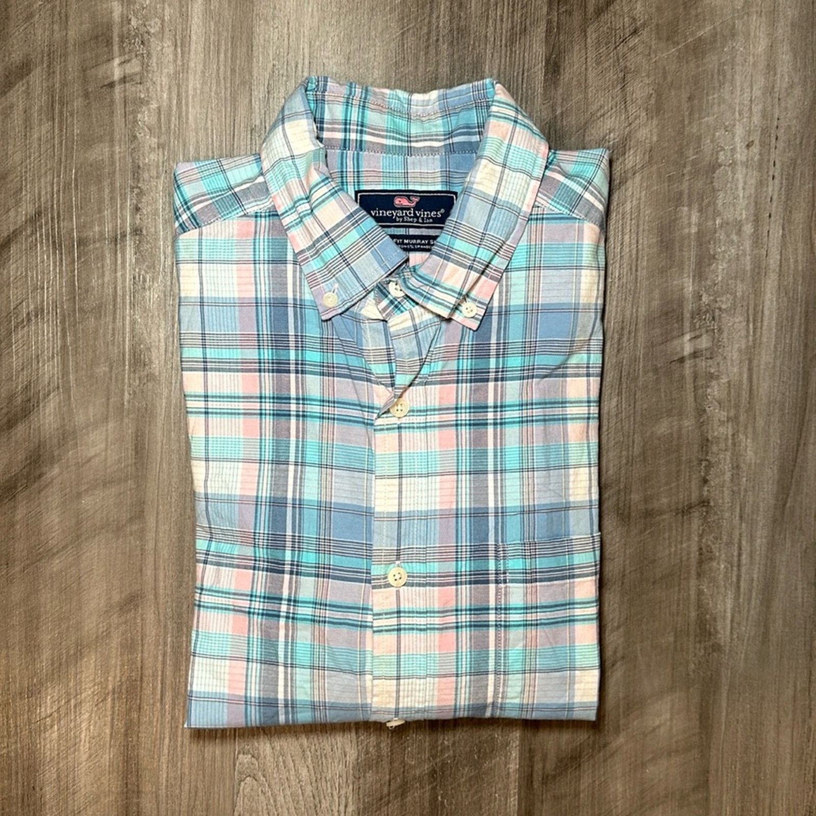 Vineyard Vines Vineyard Vines Classic Fit Murray Long Sleeve - Medium Size US M / EU 48-50 / 2 - 1 Thumbnail