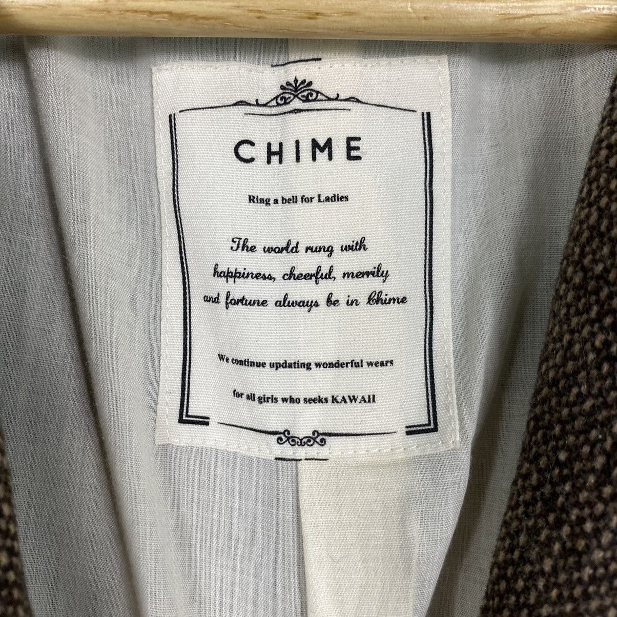 Japanese Brand Harris Tweed X Chime wool long coat Size S / US 4 / IT 40 - 11 Thumbnail