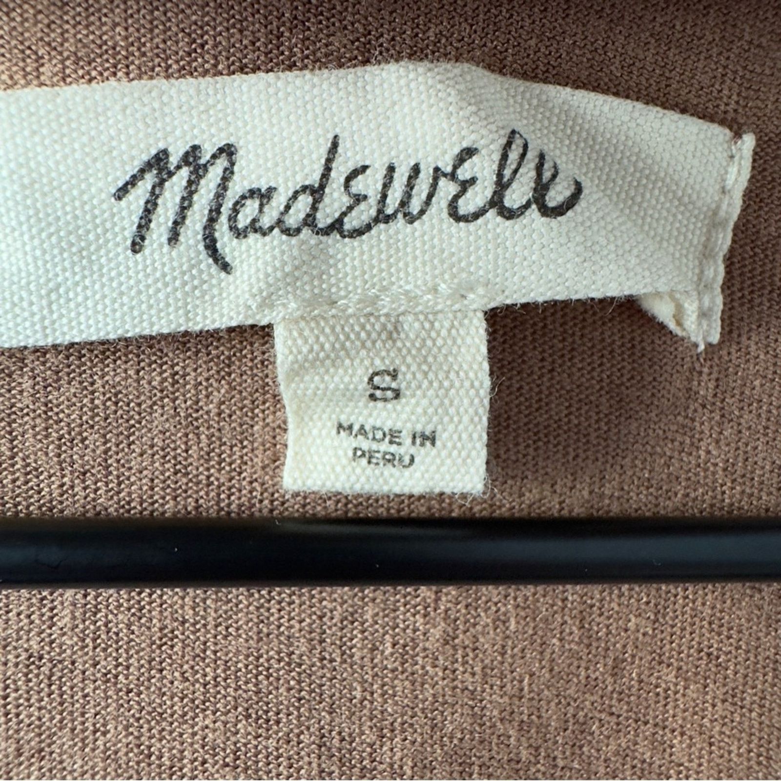 Madewell Madewell Earthy Brown Long Sleeve Duster Cardigan Button EUC Size S / US 4 / IT 40 - 9 Thumbnail