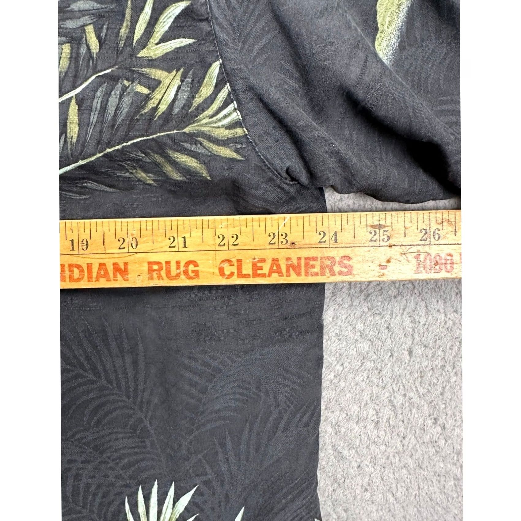 Tommy Bahama Tommy Bahama Hawaiian Shirt Men Large Black Tree Print Silk Button Up Short Sleeve Casual 100% Silk Brethable Collar Spread Size US L / EU 52-54 / 3 - 7 Thumbnail