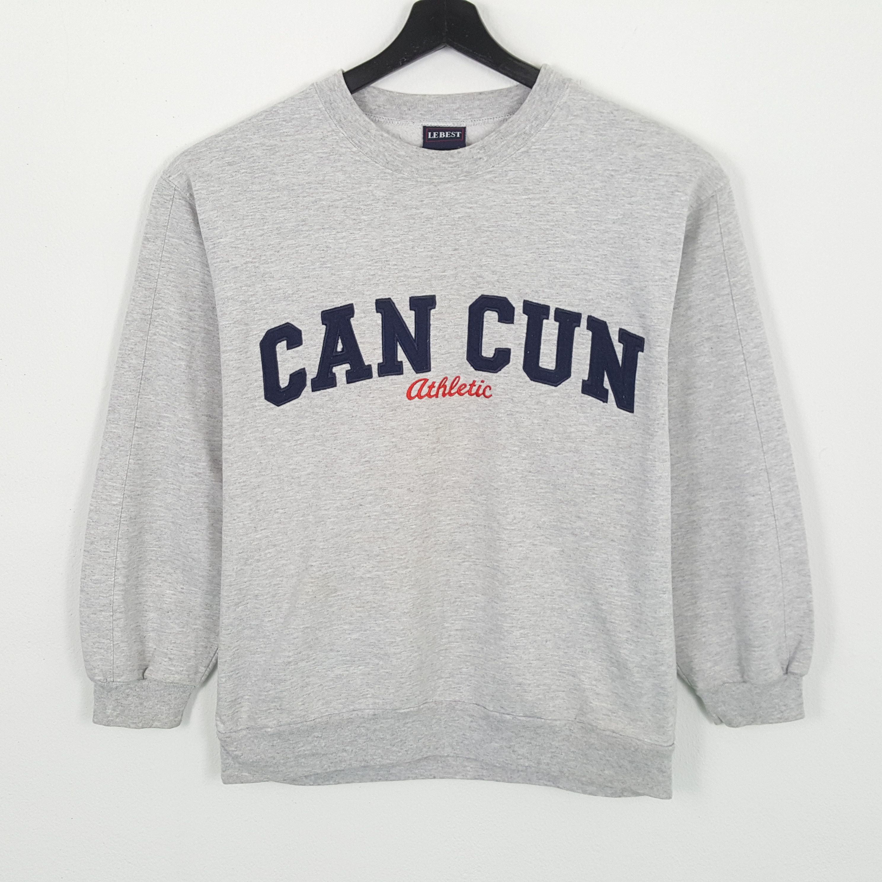 CAN CUN ATHLETIC Center Design Sweatshirt
