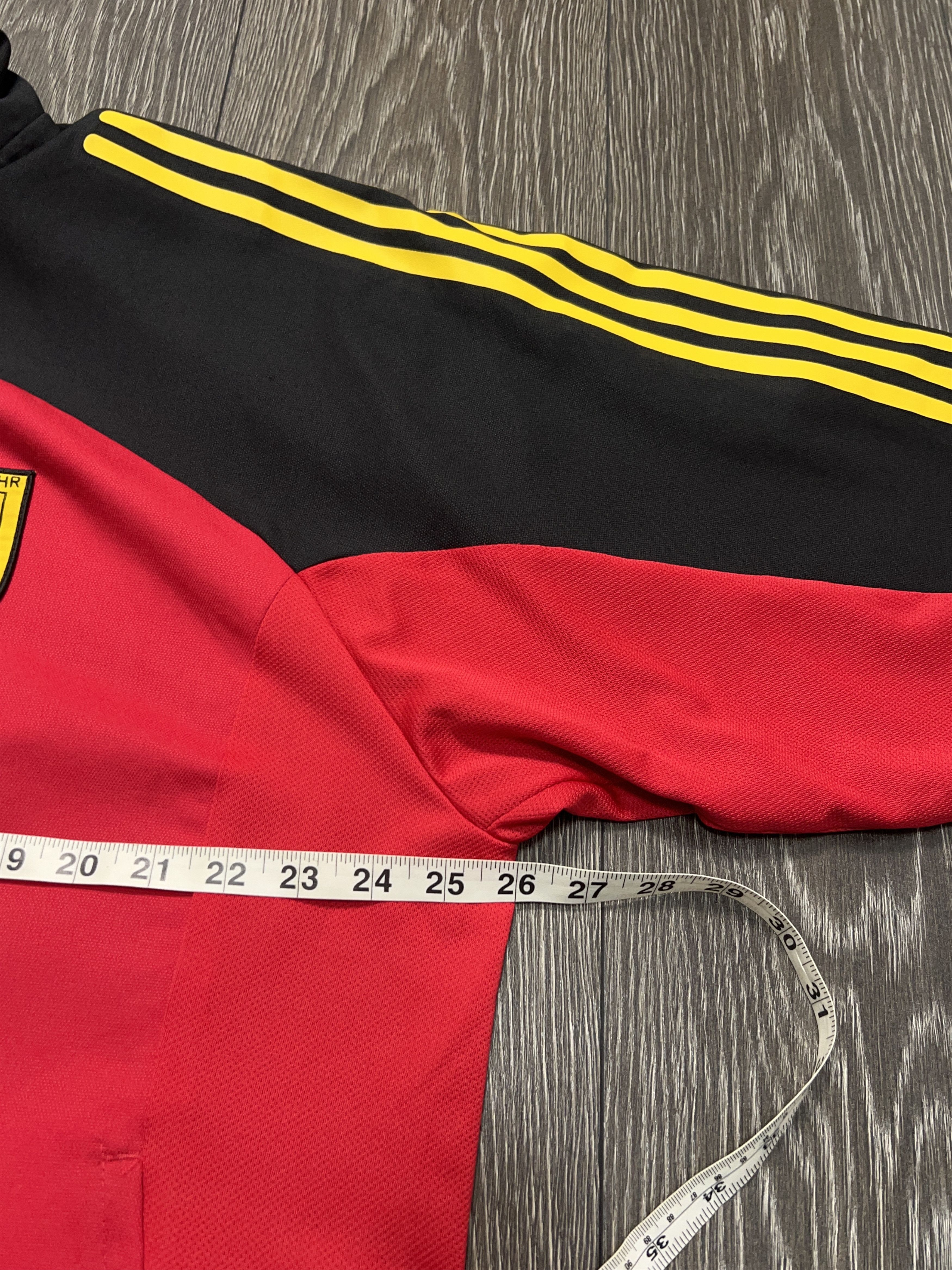 Adidas Germany Bundeswehr Football Soccer Track Anthem Jacket L-XL Size US XL / EU 56 / 4 - 8 Thumbnail