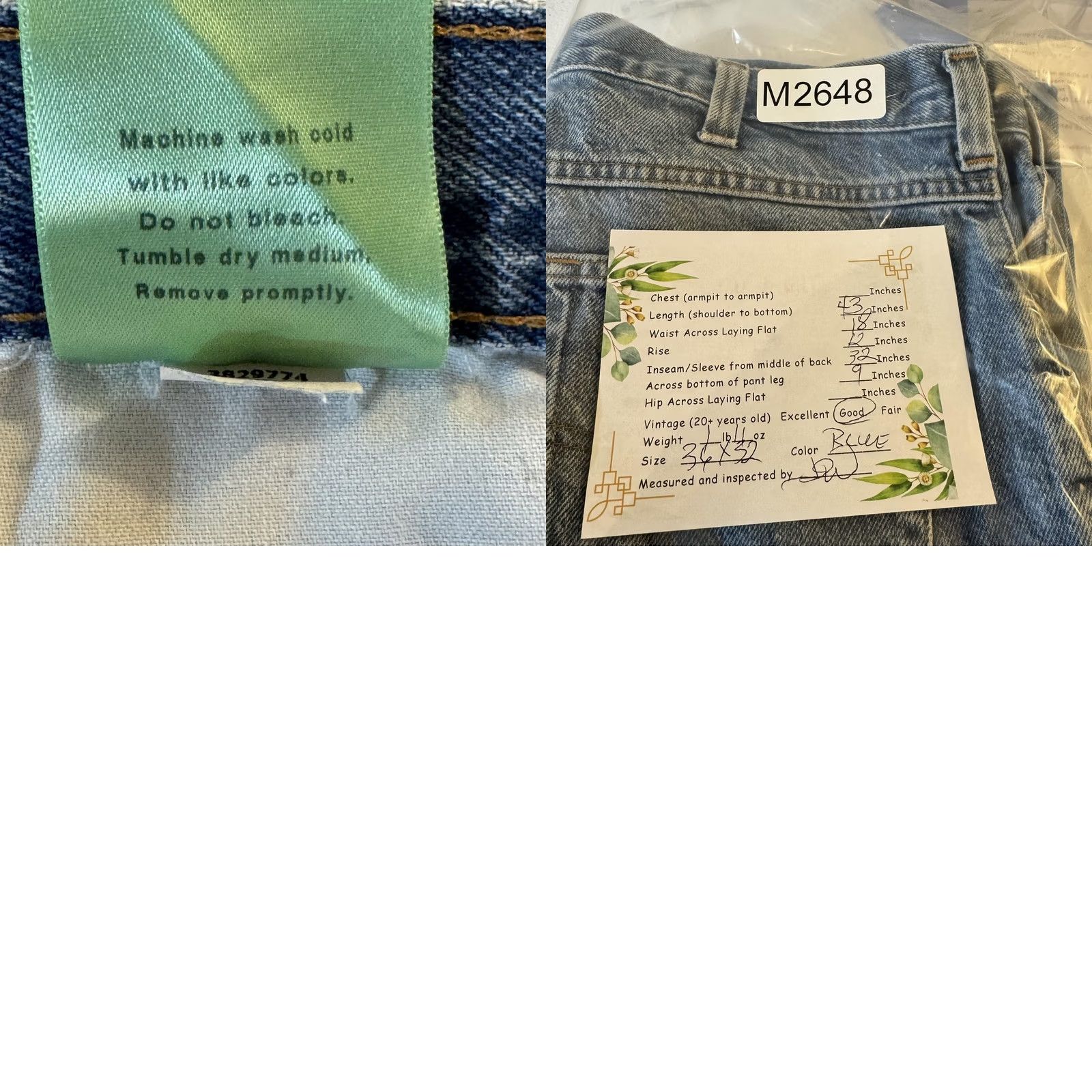 Carhartt Carhartt Jeans Mens 36x32 Blue Relaxed Fit Paint Splatter Distressed Workwear Jeans Mens Regular 36 Blue Carhartt Industrial Work Jeans Size US 36 / EU 52 - 8 Thumbnail