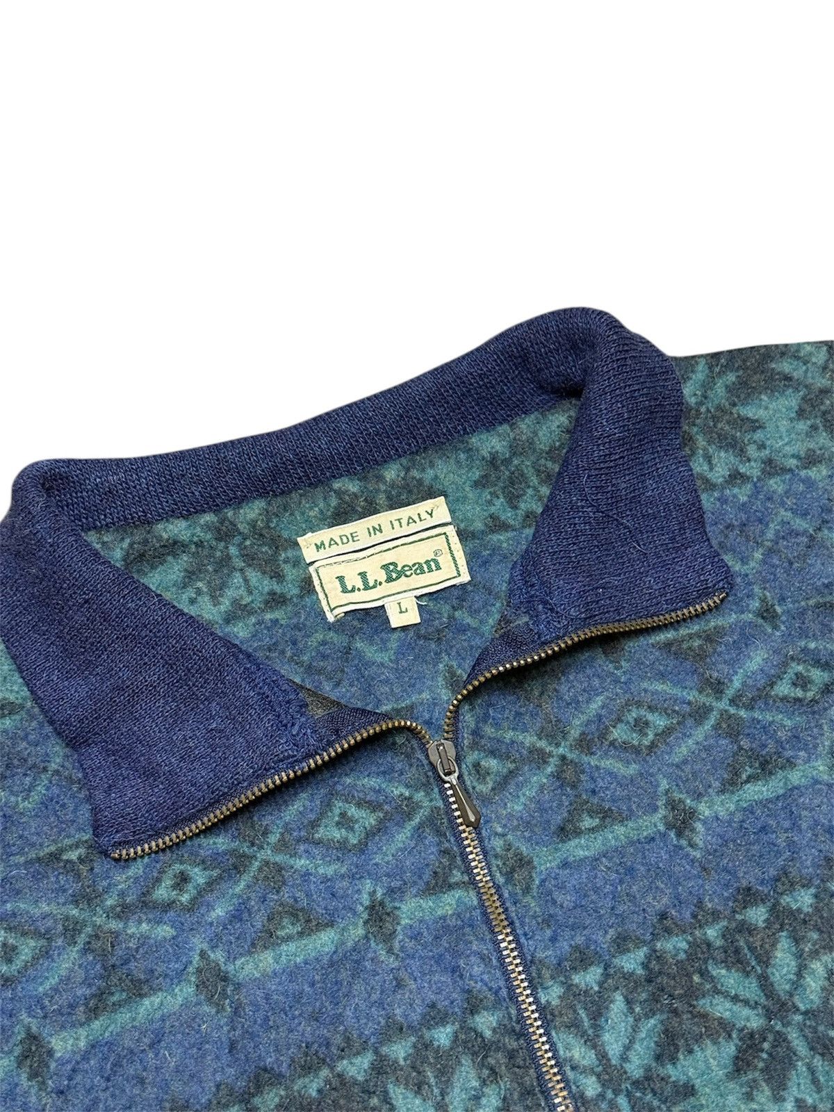 L.L. Bean Vintage LL Bean Navajo half-zipper Size US L / EU 52-54 / 3 - 2 Thumbnail