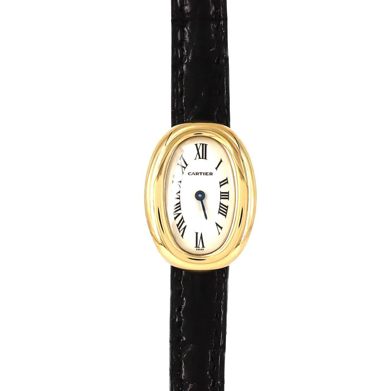 Cartier Cartier Cartier Mini Baignoire Yellow Gold Quartz Precious Metal Quartz W1510956 DUTY FREE for USA Size ONE SIZE - 1 Thumbnail